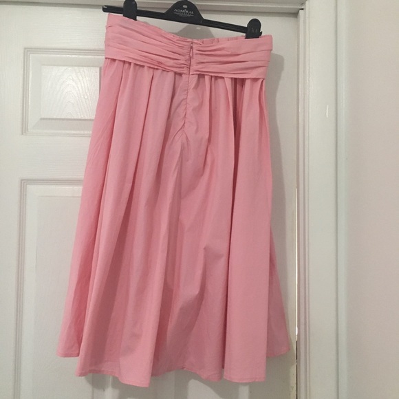 Eloquii pink full midi skirt - Picture 6 of 8